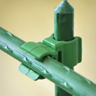 10 ks Plastová spona na rastliny otočná o 360 stupňov, univerzálna dobre upevnená záhradná spona odolná voči hrdzi