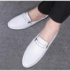 Men's Leather Slip-On Loafers: Backless Mules & Closed-Toe Lazy Driving Sandals