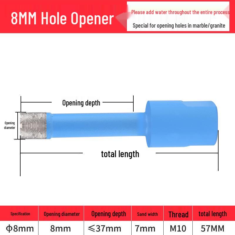 Angle Grinder Drill Bit for Marble, Glass, Tile & Granite