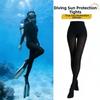 Sun Protection Diving Tights Ice Silk Full Foot Leggings New Swim Leggings