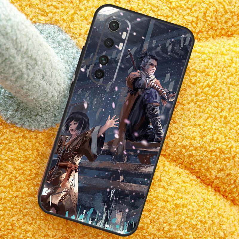 Sekiro Shadows Die Twice Puzdro Pre POCO X3 X4 X5 F5 Pro M5s C40 F4 GT F3 Kryt Pre Xiaomi 12T 11T Pro 12 13 Lite 12X