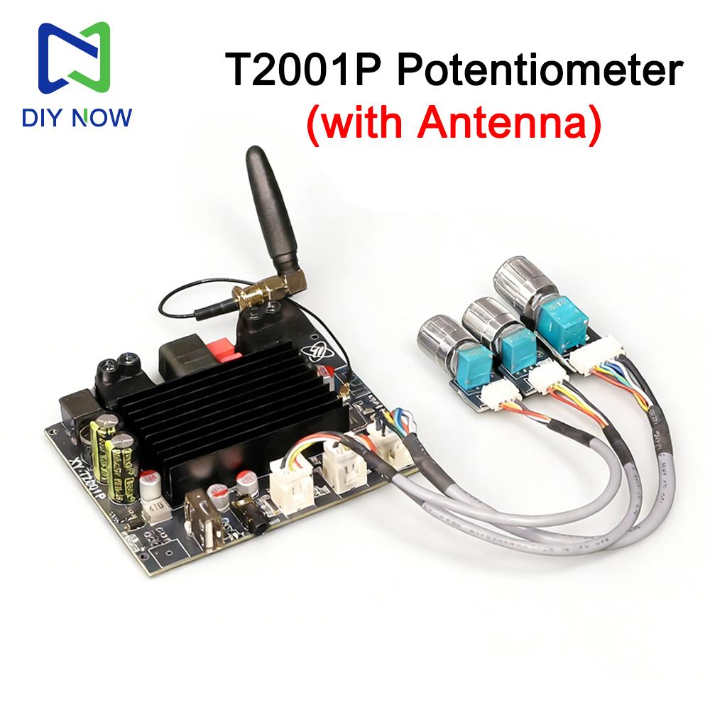 XY-T2001P Mono 200W Wireless Audio Amplifier Board with Treble and Bass Adjustment TWS True Wireless Stereo Pairing TPA3221 Chip