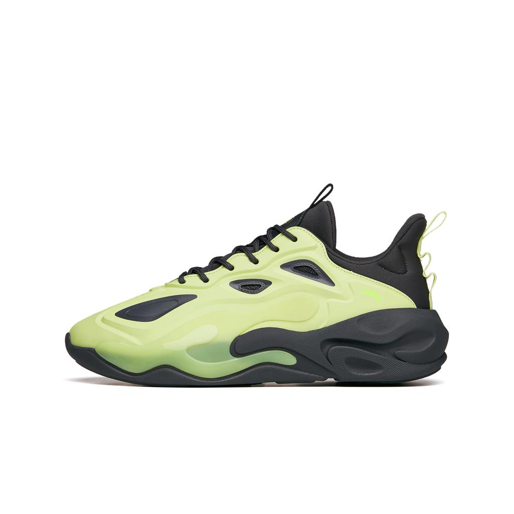 Anta Chao Bai 2.0 Low Top Sports Casual Shoes Men Sneakers Green Gray 112218840-5