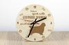 Clumber Spaniel - Clock with Dog, Wooden Clock with Engraving, Personalised Clock by Art-Dog