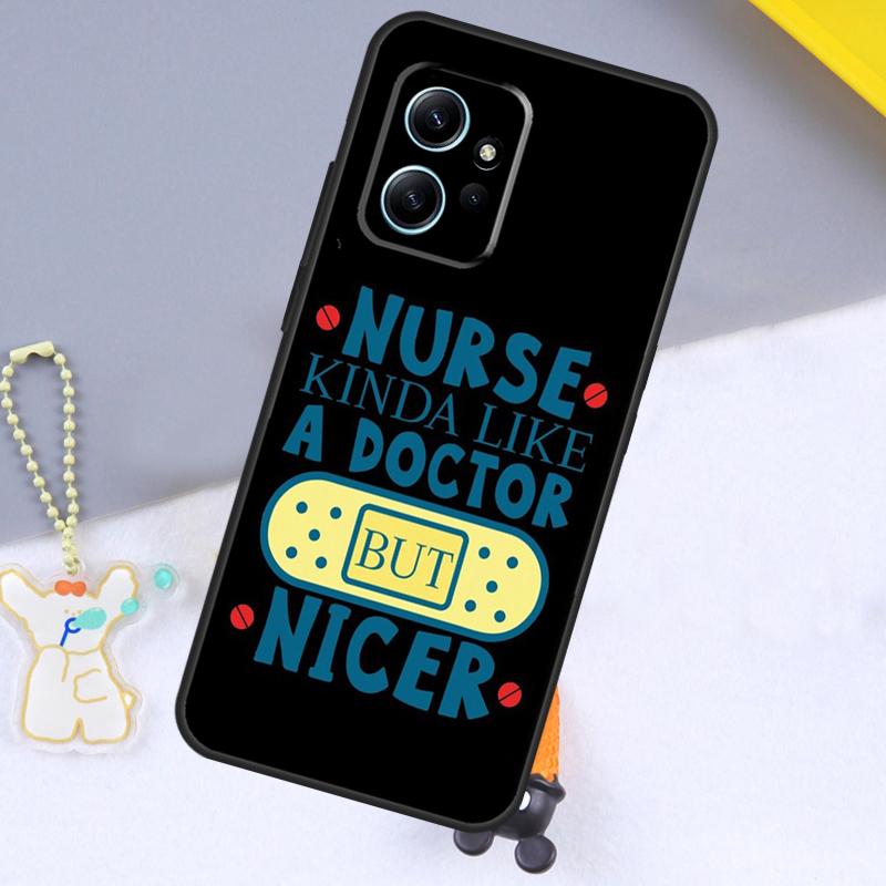 Stethoscope Heart Nursing Nurse Case For Xiaomi Redmi Note 11 9 10 12 13 14 15 Pro Plus Cover For Redmi 14C 10C 13C 12C 15C