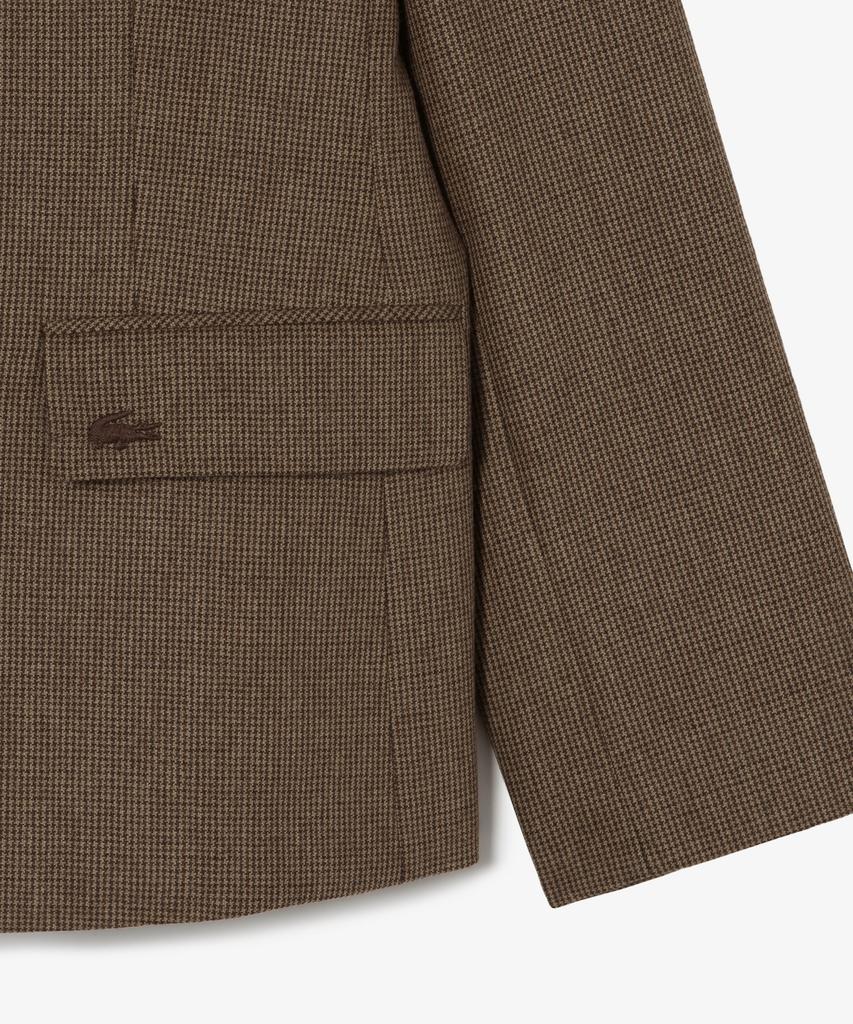 LACOSTE Women'S Wool Blended Slim Jacket Bf732E-56N Six
