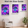 Disney 5d Diamond Painting, Stitch Diamond Art Painting Diy Handmade Sticker Gift, Home Decoration Painting