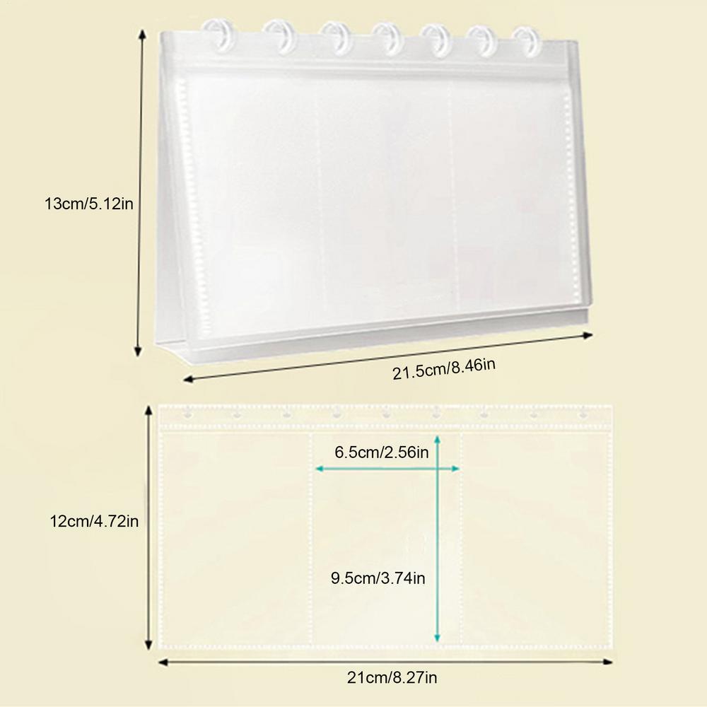 Photo storage calendar Desktop Coil Model Desk Calendar Mini Photo Album Display 60 Photos Desk Home Room Decoration