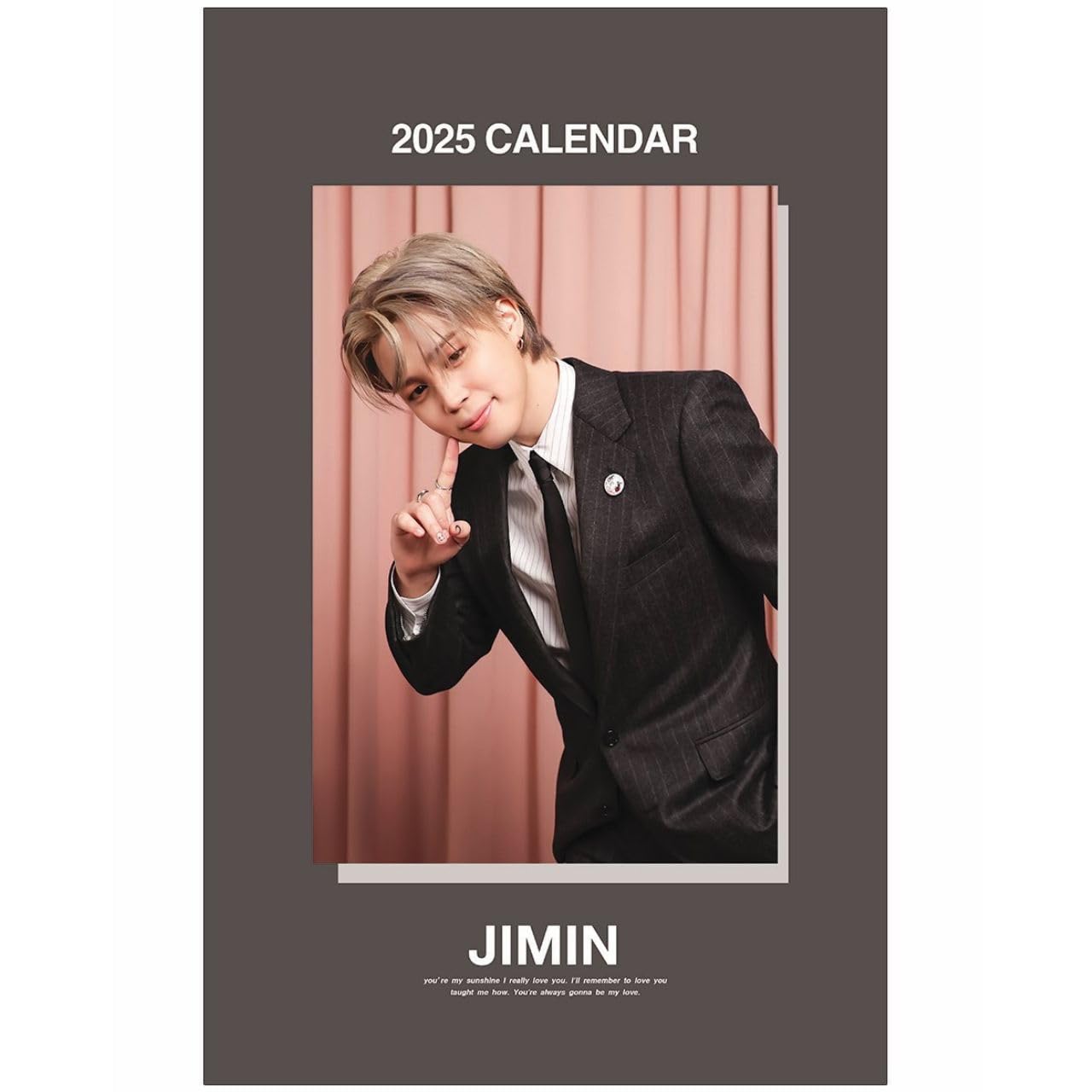 

Настенный календарь 2025 года Настенный JIMIN [Календарь K-STAR] (ЧИМИН 02)