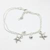 1Pc Starfish Barefoot Sandals Tribal Fashion Designer Anklet Foot Leg Chain Bell Bracelet Bikini Beach Jewelry Anklets For Women