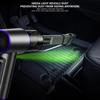 Upgrades 2 in 1 Blower And Vacuum Cleaner with 75000RPM Motor 12000PA Suction HEPA Filter System LED Light for Car Home