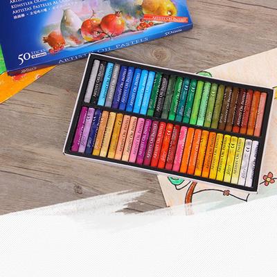 12/25/50 Colors Graffiti Crayon Soft Oil Pastel Professional Painting Pastel Drawing Stationery Pen