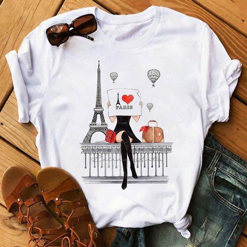 Women Funny Wine Print T Shirt Womens Short Sleeve O Neck Loose Women Tshirt Ladies Summer Fashion Tee Shirt Black Tops Clothes