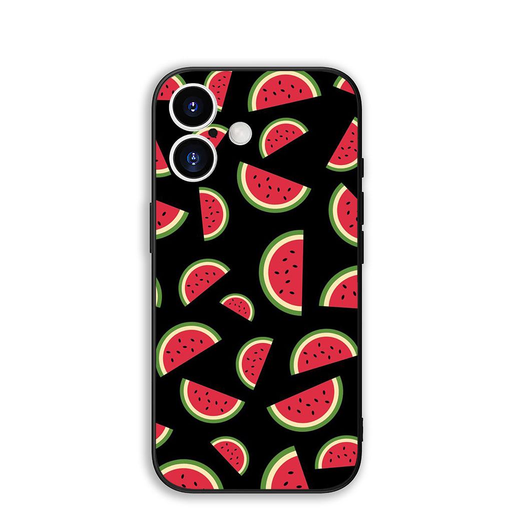 

for Samsung Galaxy S22 S21 S20 Fe Ultra S9 Plus + A13 A22 M21 M31 M55 M15 Phone Case Cherry Strawberry Fruit Summer Avocado Galaxy S21 FE 5G