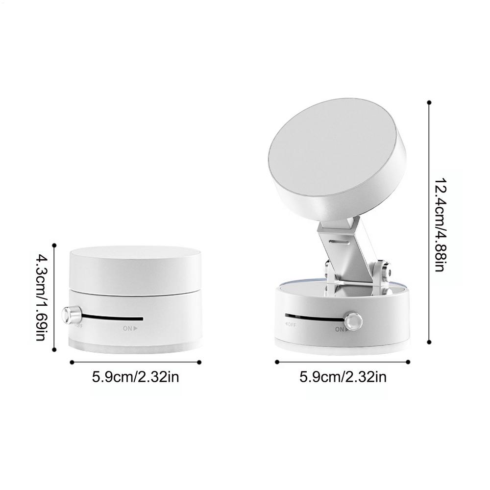 Magnetic Car Mount Vacuum Suction Cup Navigation Holder Flexible Auto Mobile Phone Stand Cell Phone Automobile Cradles for All