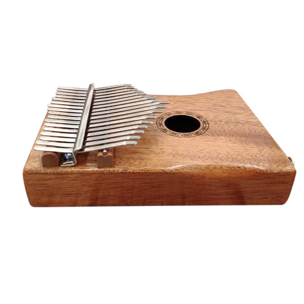 17 tasti pianoforte a pollice con borsa Eva cristallo Kalimba acrilico do pianoforte regali per bambini principianti adulti con parti di martello per accordatura