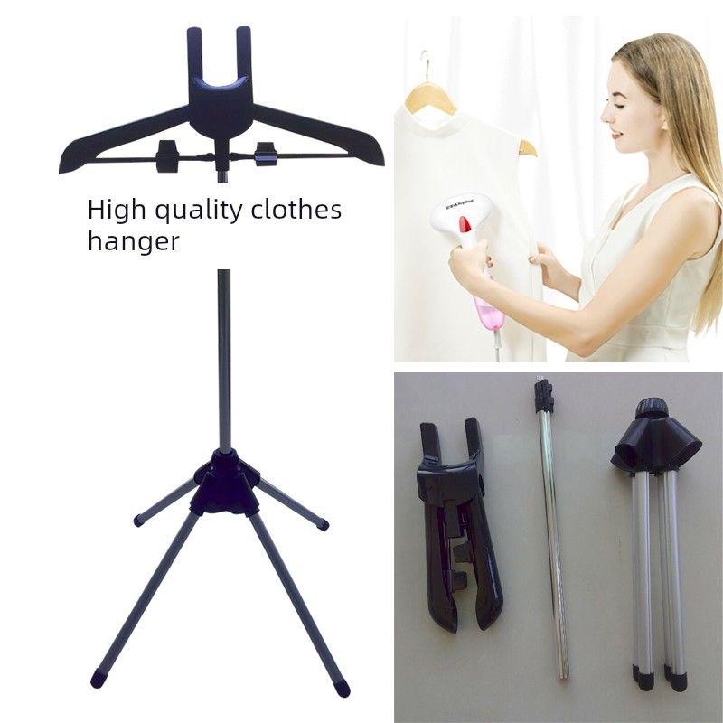 Japanese Imported Garment Steamer Rack, Independent Ironing Rack with Ironing Board, Metal Four-Legged Stand, Foldable, Easy To Store, Portable