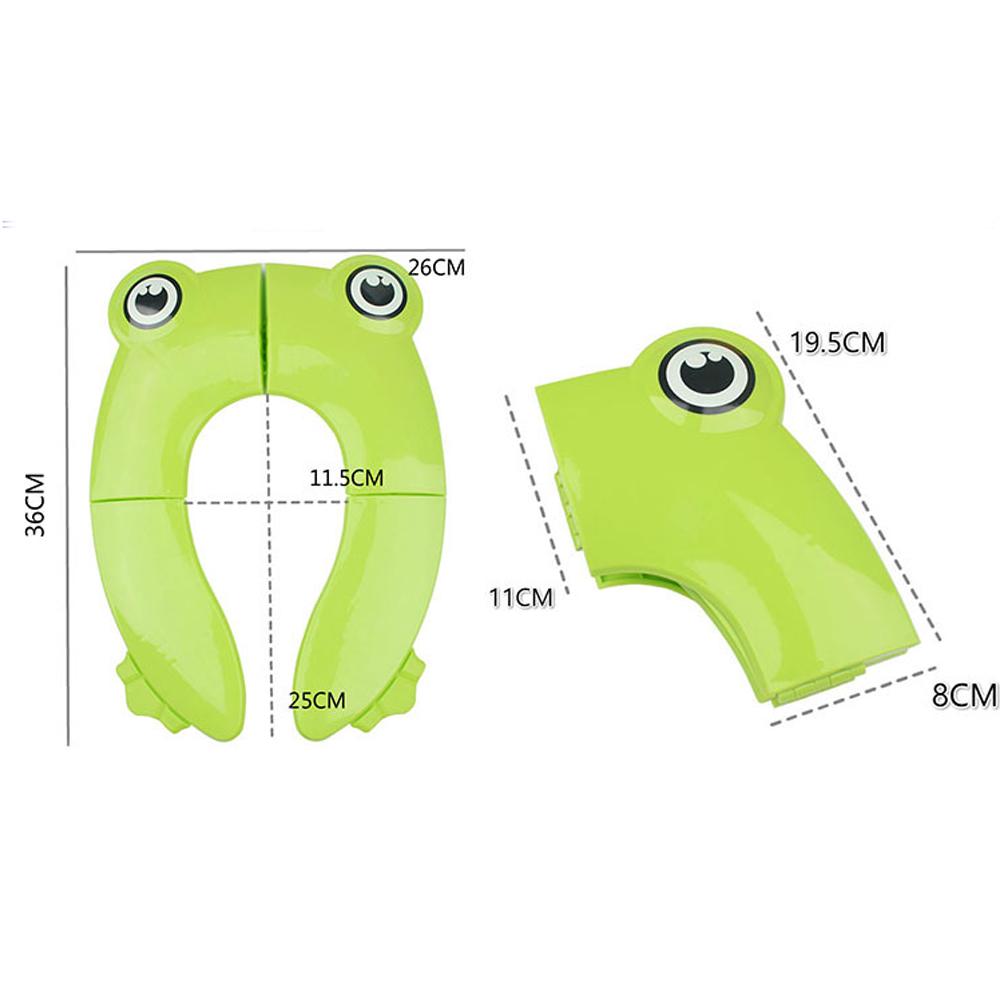 Foldable Kids Toilet Seat Cover Mat Bathroom Toilet Pad Baby Toilet Training Seat Travel Potty Children Pot Seater Accessories