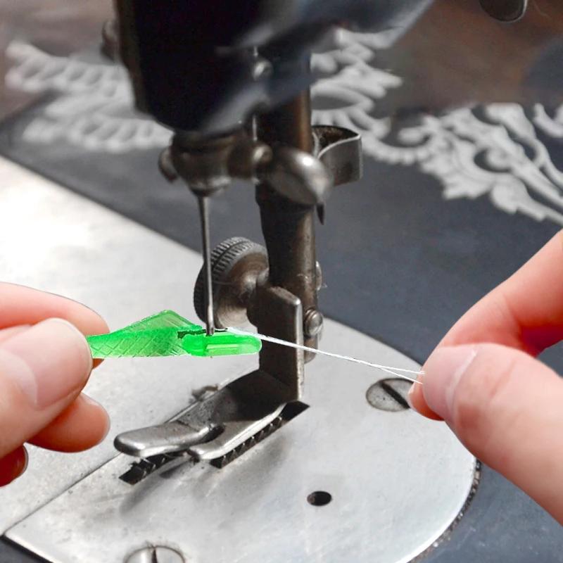 Automatic Needle Threader Elderly Guide Needle Threader Simple Device for DIY Machine Sewing Work Cross-Stitch Too Lwholesale