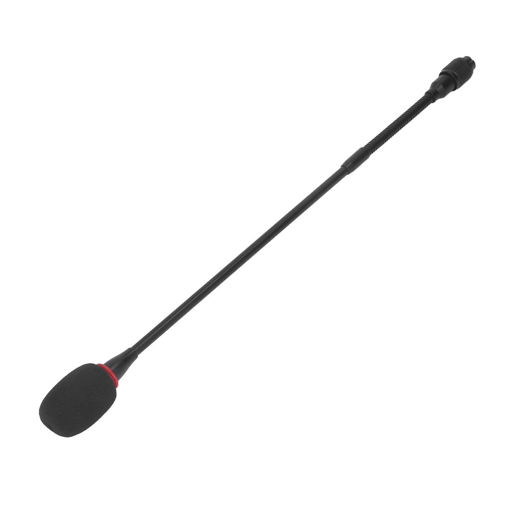 16.5in Gooseneck Microphone Flexible Aluminum Alloy Gooseneck Condenser Microphone for Conference