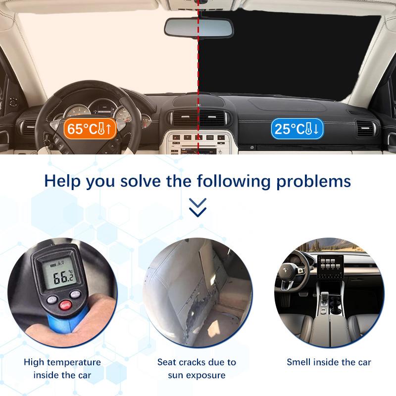 Voor Land Rover Range Rover L405 L322 L460 P400E Voorruit Zonnescherm Zonneklep Beschermer Opvouwbaar Blokkeert UV-stralen