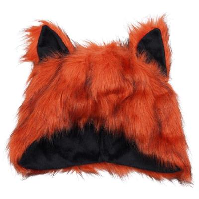 Furry Plush Ear Hat Cold Weather Skull Hat With Extended EarFlaps for Women Teens Roleplaying Game Party Essential