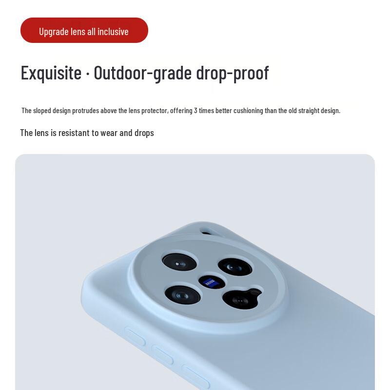 Vivo X200 Serie Flüssigsilikon Handyhülle