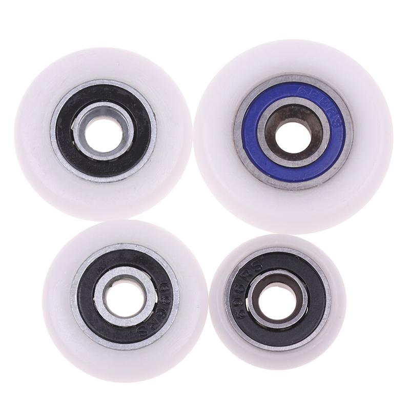 10Pcs Door Roller Replacement Shower Runner Wheels 19/23/25/28Mm Wheels Diameter 6Mm Hole For Shower Enclosures Steam Cabins