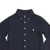 Polo Ralph Lauren Shirt Ss23 Casual Solid Long Sleeve Navy Blue Men shirts 323914506-001