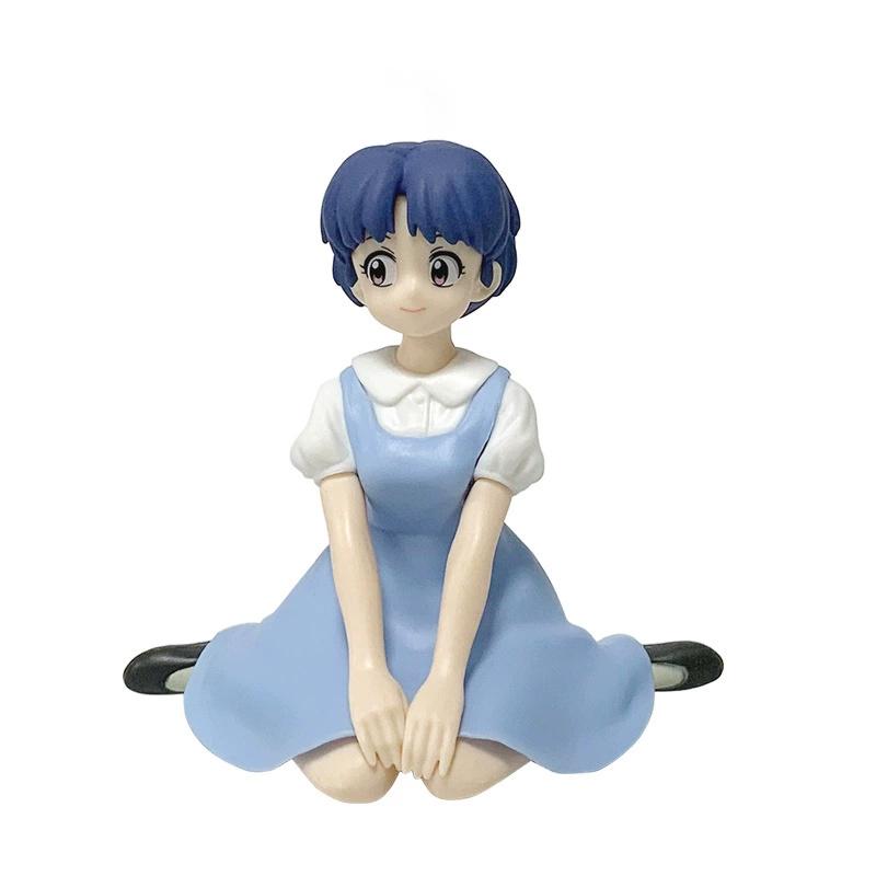 10cm Aixlan Ranma 1/2 Anime Figur Ranma Tendou Akane Niedliches PVC Action Modell Sammlerstück Halloween Weihnachtsgeschenk Spielzeugpuppe