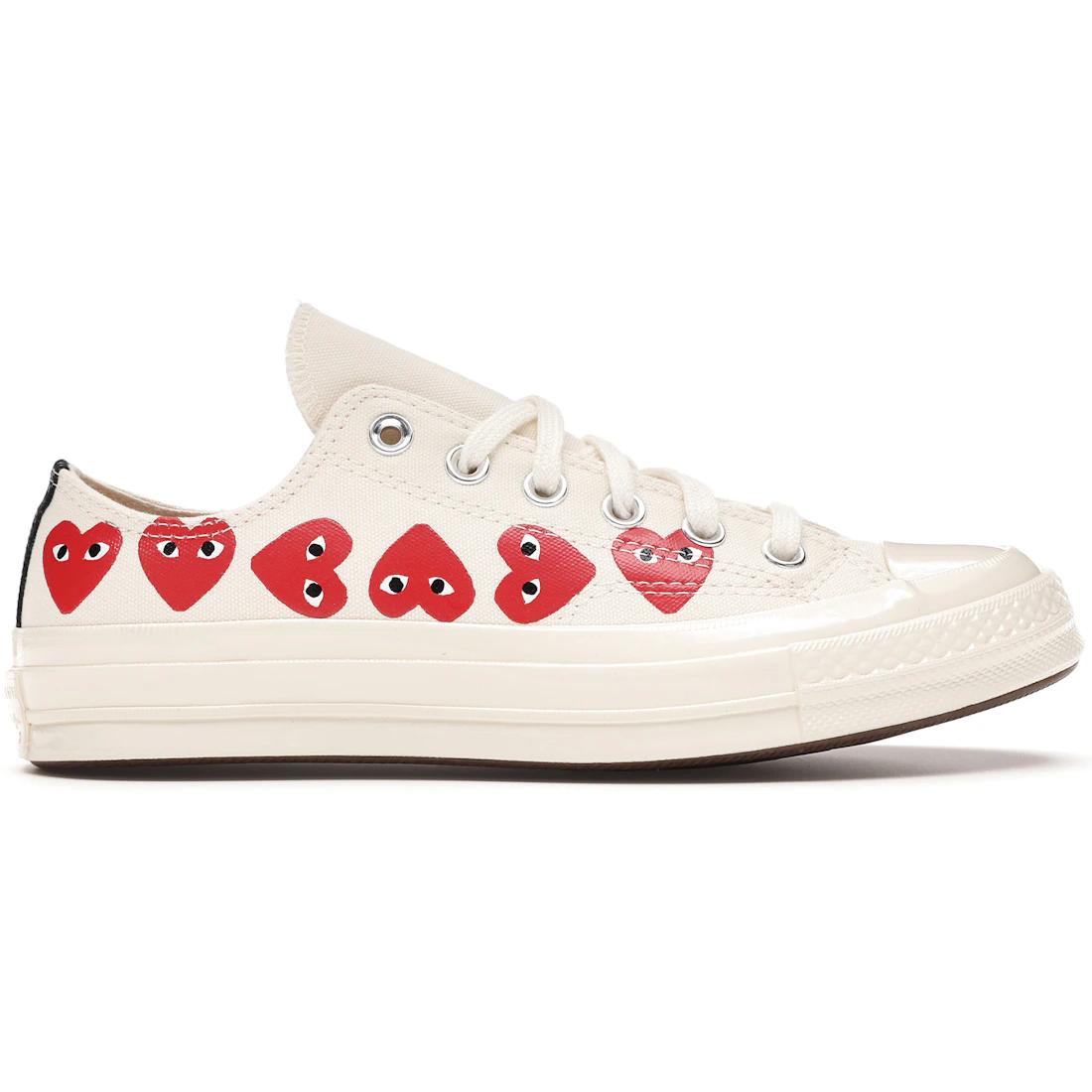

Sneaker Converse Chuck Taylor All Star 70 Ox Comme des Garcons PLAY Multi-Heart White(162975C) 36.5