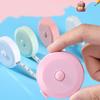 6 Piece Mini Retractable Measuring Tape Iron Tip Design Portable Sewing Ruler Construction for Professional Crafting Projects