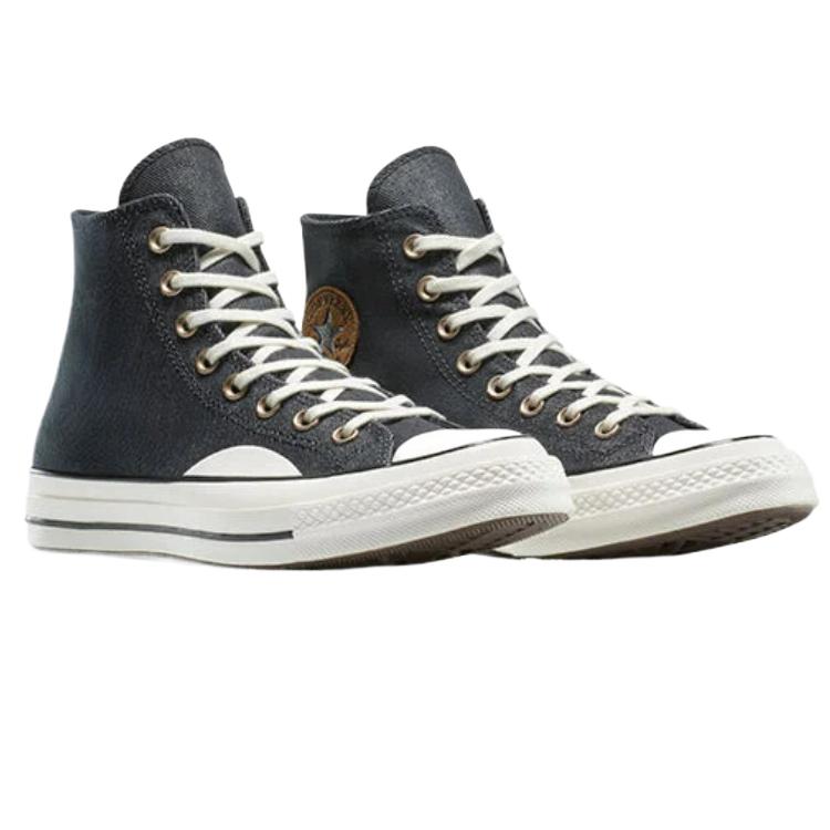 Converse Chuck 70 High Denim - Black Dark Whiskey Unisex Sneakers A11735F