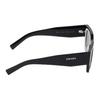 Prada Full Frame Detail Acetate Square Sunglasses Unisex sunglasses Black SPRB17_E16K_FE08Z_C_054