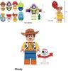 8pc Toy Story Building Blocks Bricks Buzz Lightyear Woody Diy Gift Kids