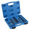 22PCS Set Glow Plug Electrodes Removal Tool Kit Metal Portable Complete with Storage Box