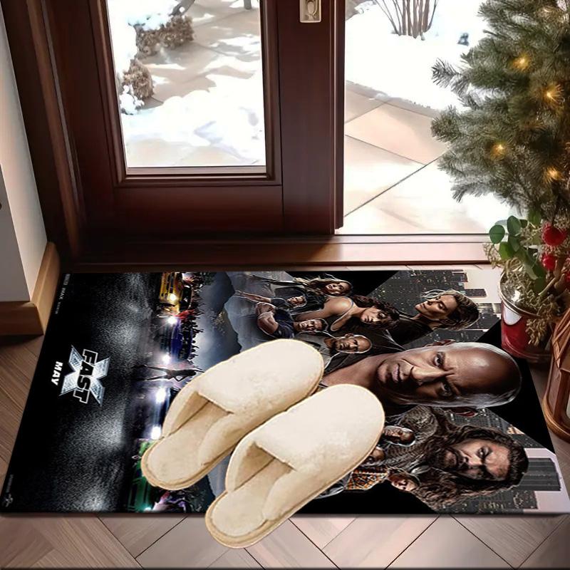 Fast And car Family Carpet, Chair Rug,Rug for Office Bedroom living rooms, Doormat decor Fan Gift Christmas Gift