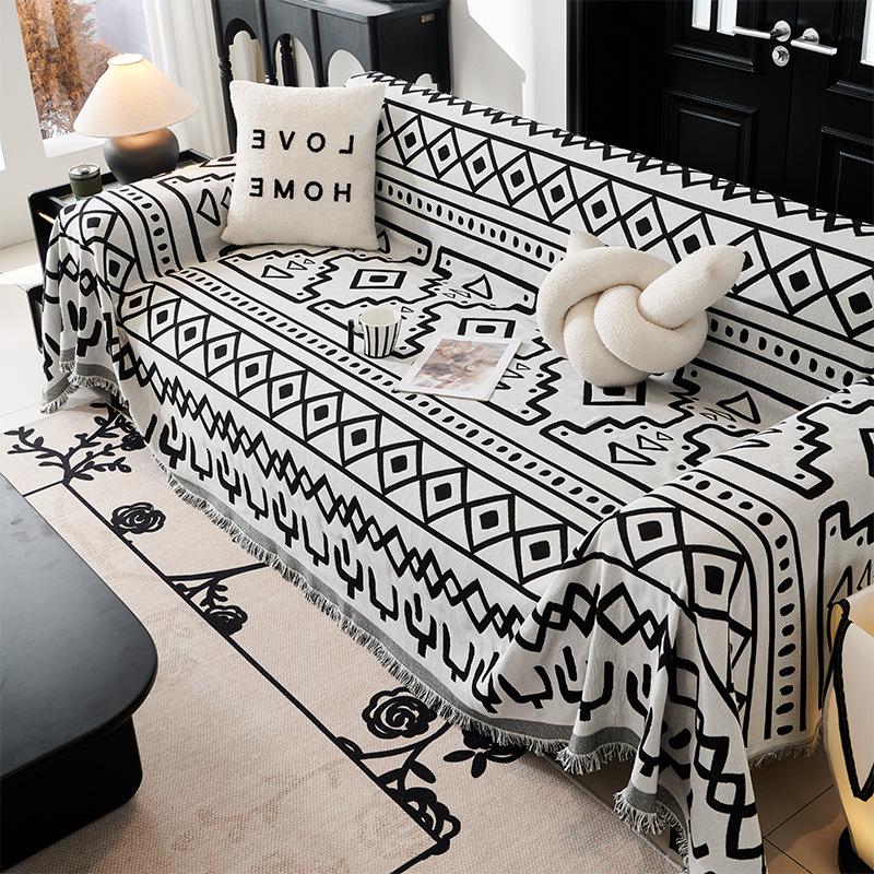 Universal Non-Slip Sofa Cover: All-Season Modern Minimalist Knitted Cushion Towel (2025)