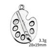 Father's Day Charms Bulk Study Tools Charms Pendant Backpack Bracelet Pendants