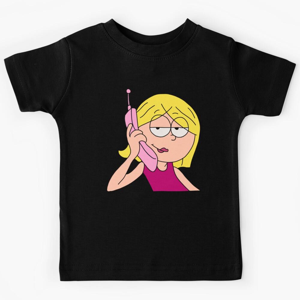 lizzie phone cartoon Kids T-Shirt 120