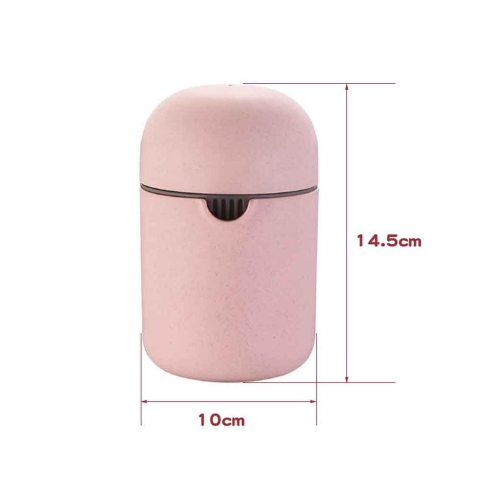 Press 2 Modes Mini Wheat Material Manual Citrus Juicer Fruit Juicer Lemon Squeezer Hand Juicer