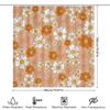 Vintage Mermaid Shower Curtain Bohemian Blue Coral Print Bathroom Decor Tiramisu Floral Design Waterproof Fabric Pink Purple Gre
