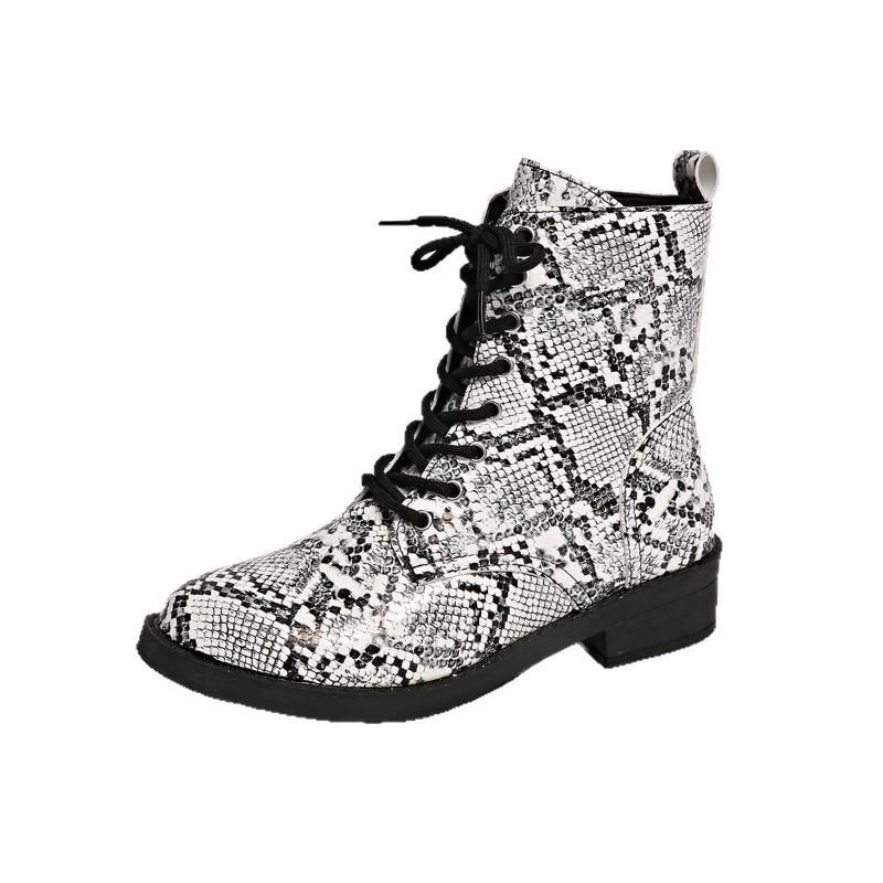 Pointed-toe Mid-heel Ankle Boots for Women's New Large-sized Fashion Boots and Women's Shoes