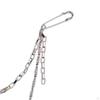 Double Chain Brooch, Durable Trendy Decorative Men Women Pendant Metal Tie Pins for Gift Coat