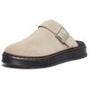 Dr.. Pantofi slip-on tip mules Martens Unisex Brookline Suede Negru 40666200
