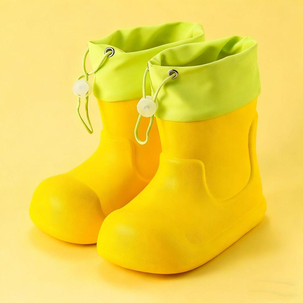 Dopamine EVA Kinder Wasserdichte Rutschfeste Leichte Gummistiefel für den Kindergarten