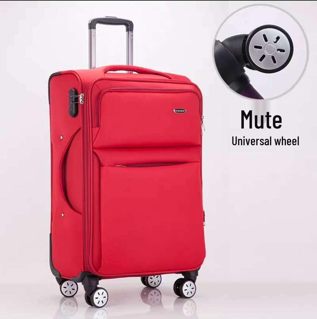 Large Oxford Trolley Suitcase: 20, 28 & 32 Inch with Universal Wheels & Password Lock for Men & Women