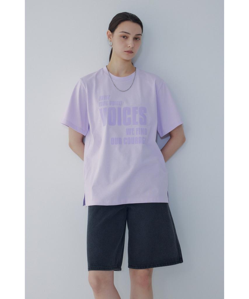 Bobeu Flopy Print Regular Fit T-Shirt_Violet 7156240006