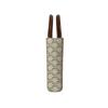 CELINE Mini Partical Hippo Triomphe Handbag PVC white Women Used