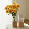 Transparent Acrylic Flowers Vase Nordic-Style Decorative Vase Simple Hydroponic Vase  Living Room